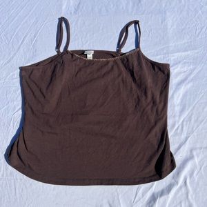 Women's Brown Tank Top